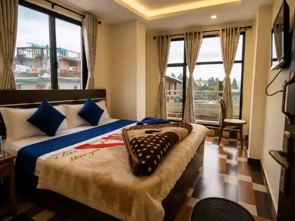 Deluxe double room Hotel Manjushree Lava